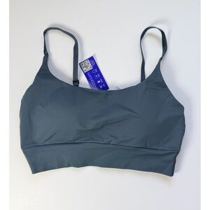 Women's Seamless Grey Bralette - Lightweight Comfort M
